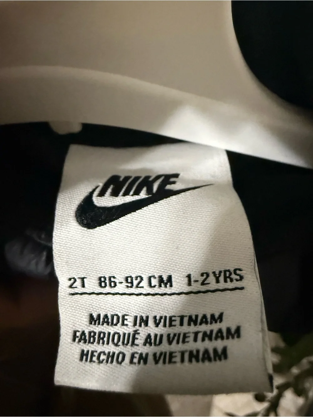 Nike Kids Black Puffer Vest